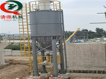 石灰料倉(cāng)安裝